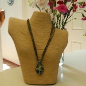 Necklace Art Glass